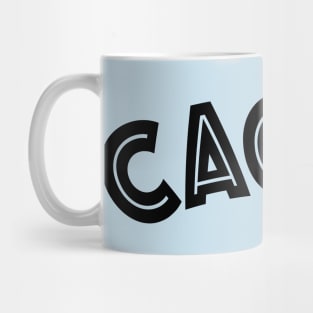 The word "Cacao" Mug